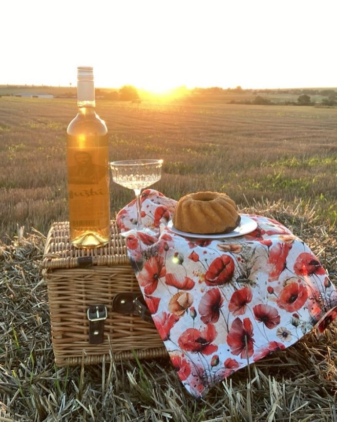 Pomalá krásy všedných dní-ľanové utierky Wesega . . . #picnic #wesega #lanovautierka #divemaky #leto #zapadslnka #sviecka